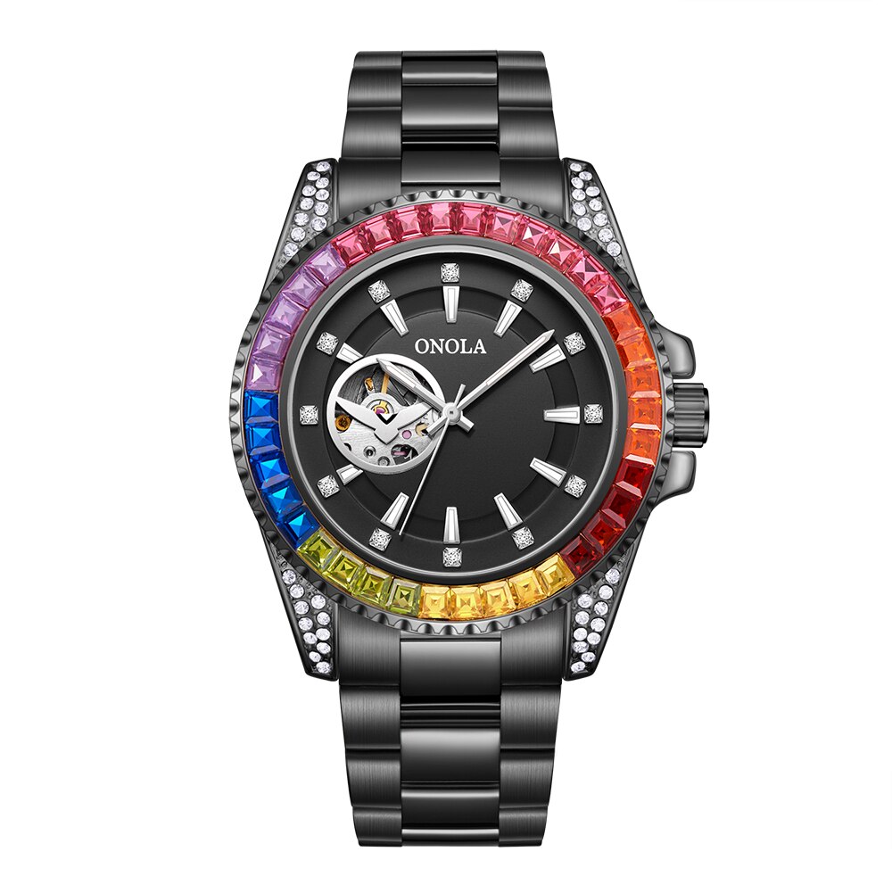 ONOLA 2023 Luxury Men's Watch Premium Brand Business Waterproof Mechanical Watch