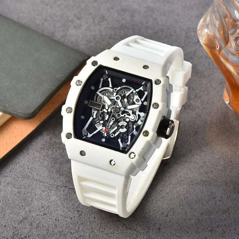 2023 Richard 3-pin full-featured men's watch top brand luxury watch men's quartz automatic watch men's watch