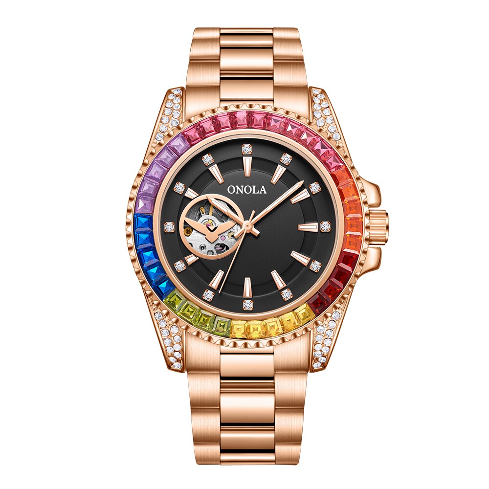 ONOLA 2023 Luxury Men's Watch Premium Brand Business Waterproof Mechanical Watch