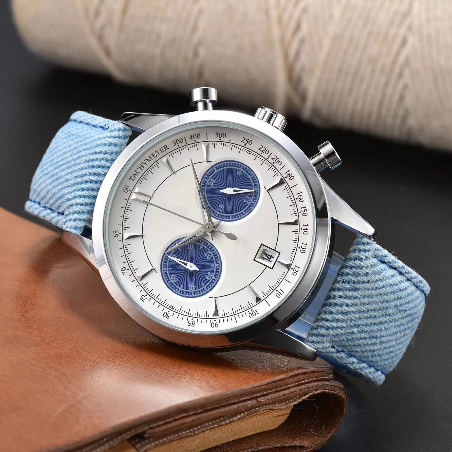 Fashion men's Sports Watch 2023 Luxury brand Quartz Watch Business leisure men's gift watch