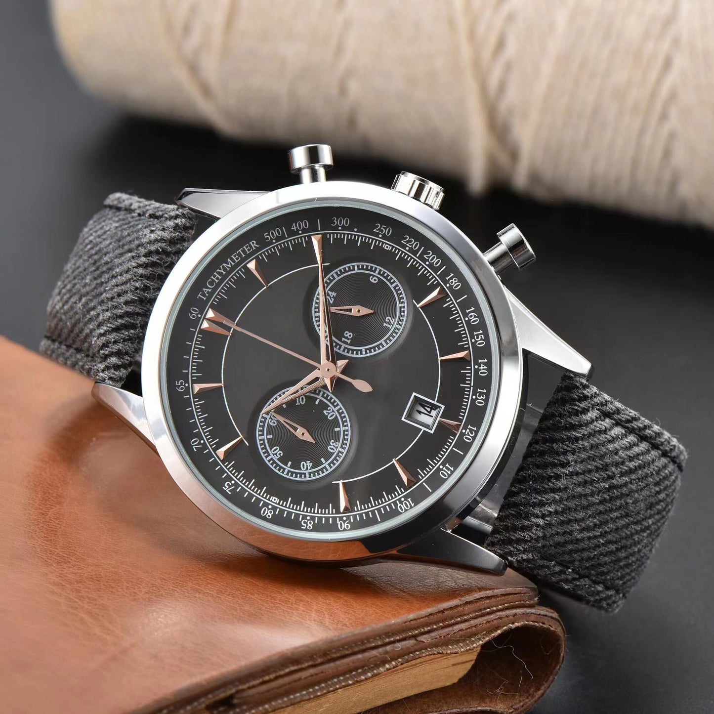 Fashion men's Sports Watch 2023 Luxury brand Quartz Watch Business leisure men's gift watch