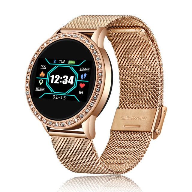 LIGE Fashion smart watch women men Sport waterproof clock Heart rate sleep monitor For iPhone Call reminder Bluetooth smartwatch - THEFASHIONBRANDS