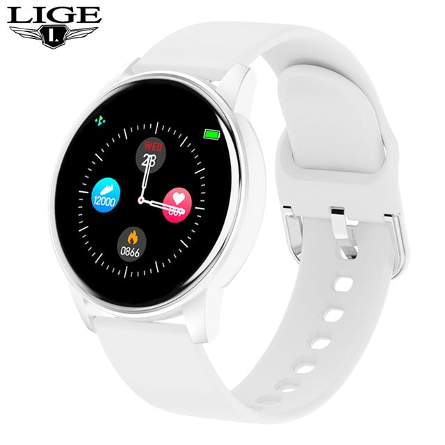 Women Smart Watch Real-time Weather Forecast Activity Tracker Heart Rate Monitor Sports Ladies Smart Watch Men For Android IOS. - THEFASHIONBRANDS