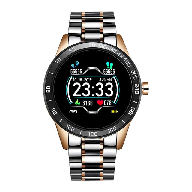 LIGE Smart Watch Men LED Screen Heart Rate Monitor Blood Pressure Fitness tracker Sport Watch waterproof Smartwatch+Box - THEFASHIONBRANDS