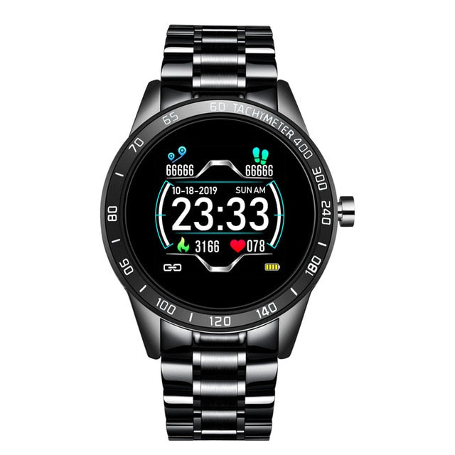 LIGE Smart Watch Men LED Screen Heart Rate Monitor Blood Pressure Fitness tracker Sport Watch waterproof Smartwatch+Box - THEFASHIONBRANDS
