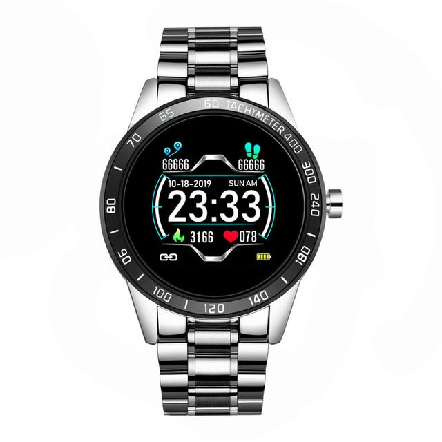 LIGE Smart Watch Men LED Screen Heart Rate Monitor Blood Pressure Fitness tracker Sport Watch waterproof Smartwatch+Box - THEFASHIONBRANDS