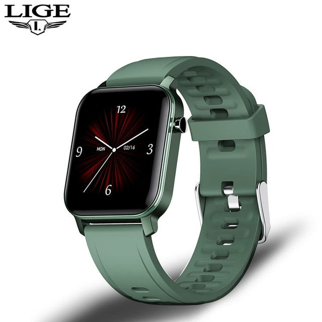 LIGE Women Smart Watch IP68 Waterproof 1.4" Full Touch Screen Sport Smart Watch Women Heart Rate Fitness Tracker Men smart watch - THEFASHIONBRANDS