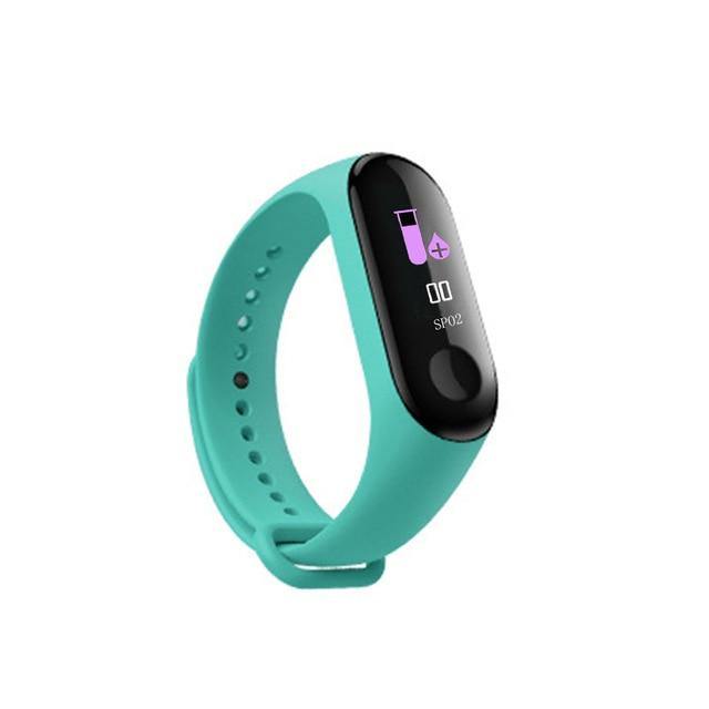 Fitness Wristwatch M3 Color Screen Smart Sport Bracelet Activity Running Tracker Heart Rate For Children Men Women Watch Hours - THEFASHIONBRANDS