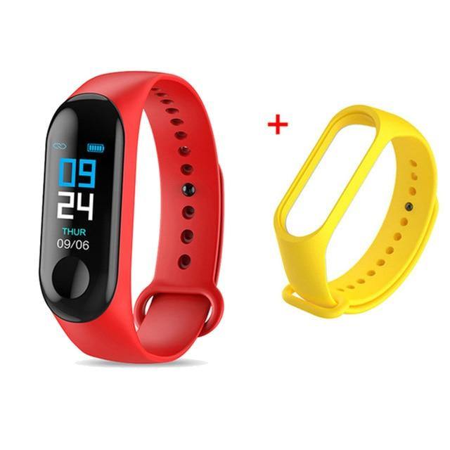 Fitness Wristwatch M3 Color Screen Smart Sport Bracelet Activity Running Tracker Heart Rate For Children Men Women Watch Hours - THEFASHIONBRANDS