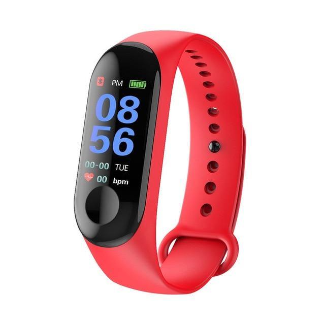 Fitness Wristwatch M3 Color Screen Smart Sport Bracelet Activity Running Tracker Heart Rate For Children Men Women Watch Hours - THEFASHIONBRANDS