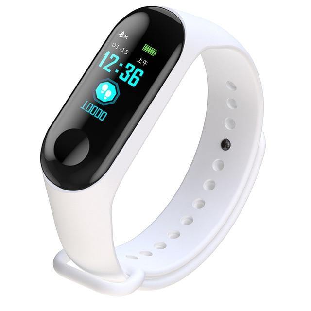 Fitness Wristwatch M3 Color Screen Smart Sport Bracelet Activity Running Tracker Heart Rate For Children Men Women Watch Hours - THEFASHIONBRANDS