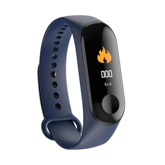 Fitness Wristwatch M3 Color Screen Smart Sport Bracelet Activity Running Tracker Heart Rate For Children Men Women Watch Hours - THEFASHIONBRANDS