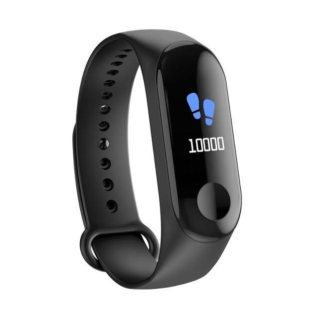 Fitness Wristwatch M3 Color Screen Smart Sport Bracelet Activity Running Tracker Heart Rate For Children Men Women Watch Hours - THEFASHIONBRANDS