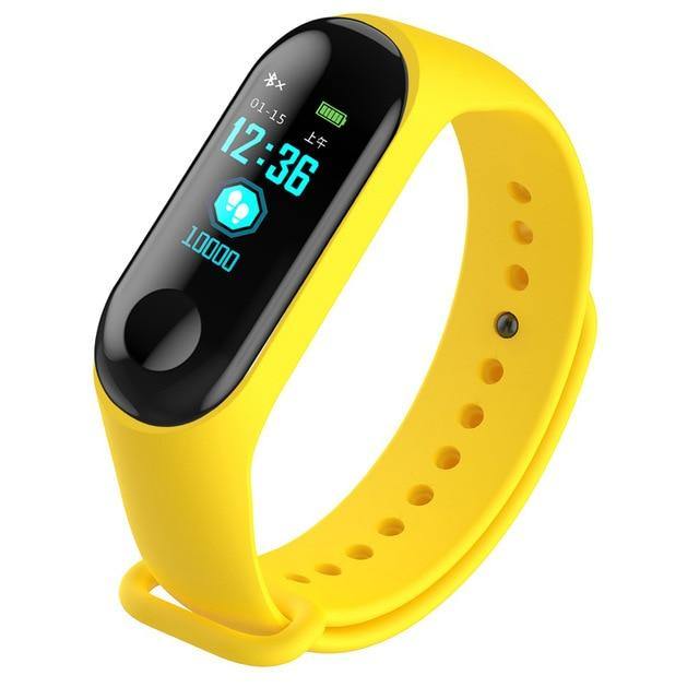 Fitness Wristwatch M3 Color Screen Smart Sport Bracelet Activity Running Tracker Heart Rate For Children Men Women Watch Hours - THEFASHIONBRANDS