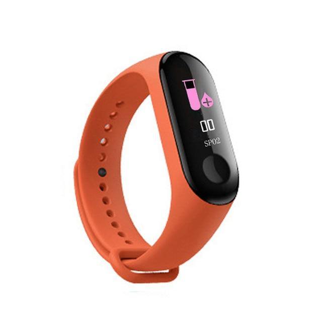 Fitness Wristwatch M3 Color Screen Smart Sport Bracelet Activity Running Tracker Heart Rate For Children Men Women Watch Hours - THEFASHIONBRANDS