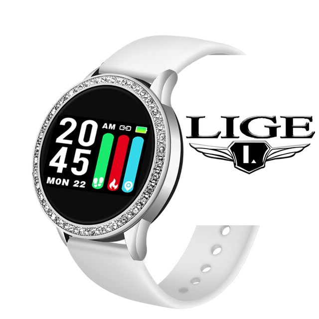 LIGE Smart Watch Women Men Heart Rate Blood Pressure Sport Multi-function Watch fitness tracker Fashion smartwatch+Box. - THEFASHIONBRANDS