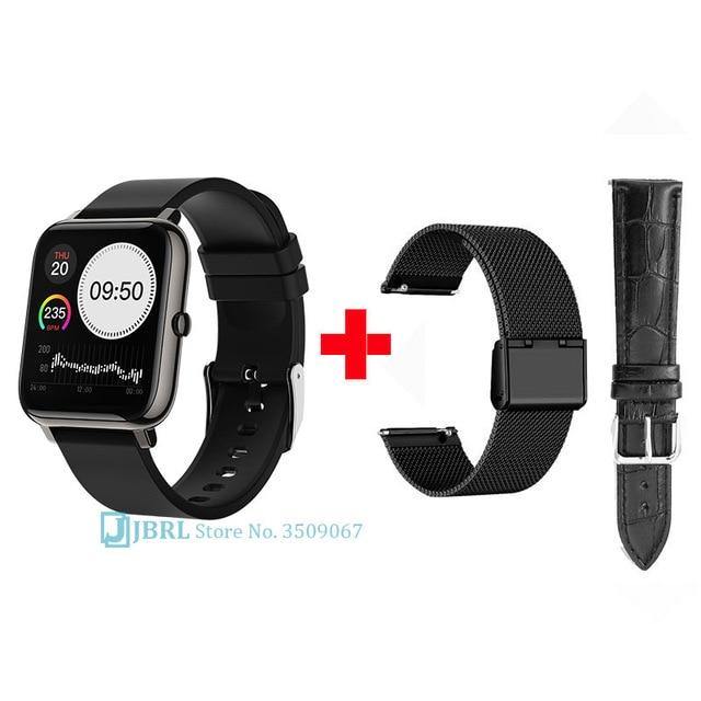 Fashion Full Touch SmartWatch Square Women Men Sport Watch Electronic Ladies Wrist Watch For Andriod Ios Smart Clock Smart watch. - THEFASHIONBRANDS