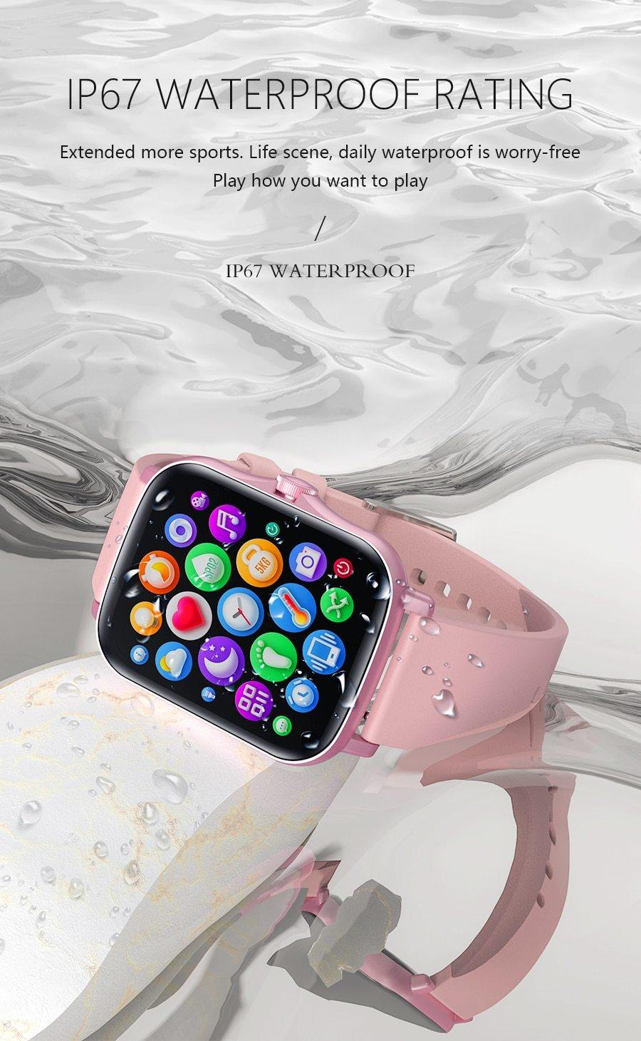 Waterproof Full Touch Fitness Tracker - THEFASHIONBRANDS