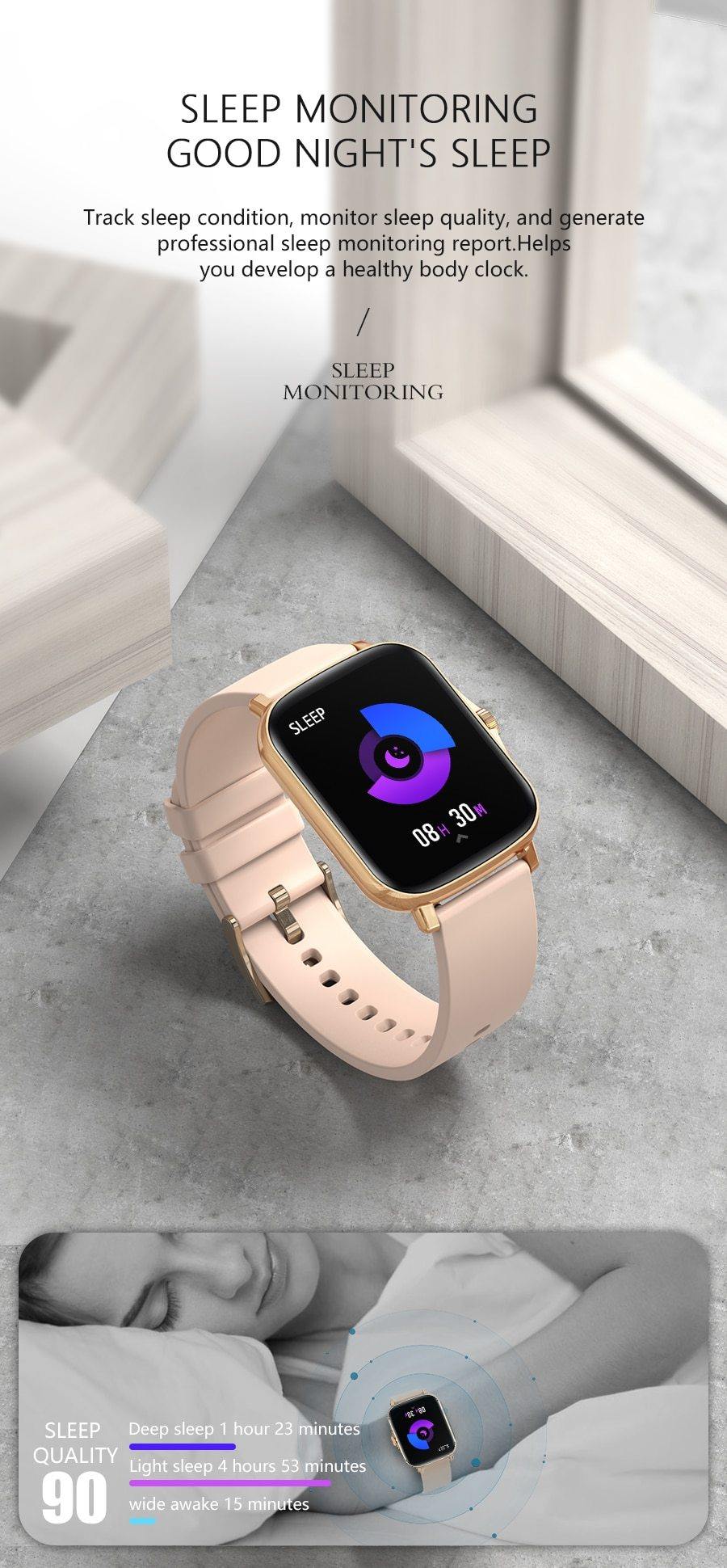 Waterproof Full Touch Fitness Tracker - THEFASHIONBRANDS