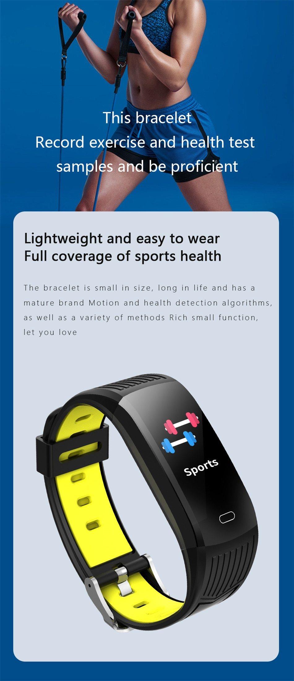 New Men Fitness Tracking Smart Wristband - THEFASHIONBRANDS