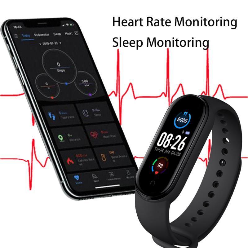 M5 Smart Fitness Tracker Bracelet - THEFASHIONBRANDS