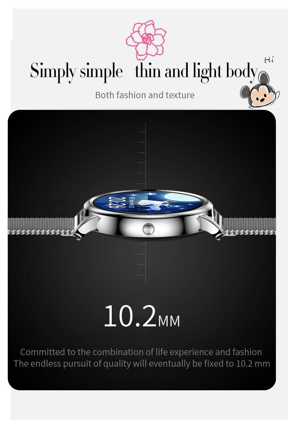 MK20 Full Touch Screen Smartwatch - THEFASHIONBRANDS