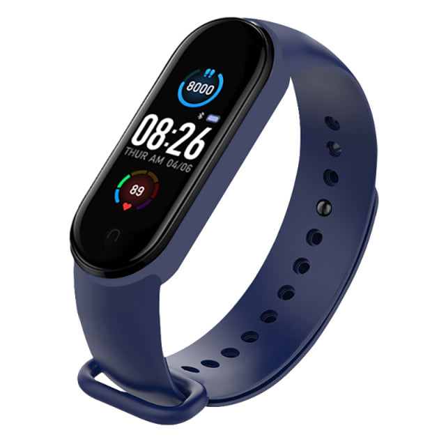 M5 Smart Bracelet Sports Fitness Tracker Women Men's Digital Wrist Watch Heart Rate Health Monitor Digital Clock For Android IOS