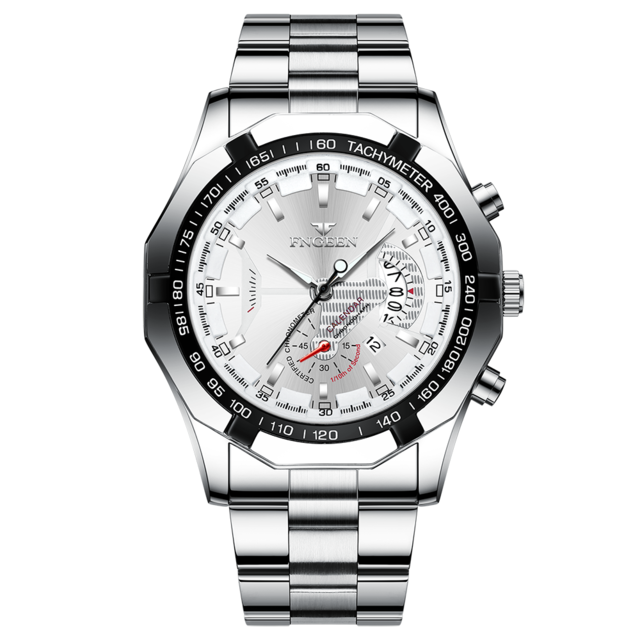 Top Brand Luxury Watch Fashion Casual Military Quartz Sports Wristwatch Full Steel Waterproof Men's Clock Relogio Masculino