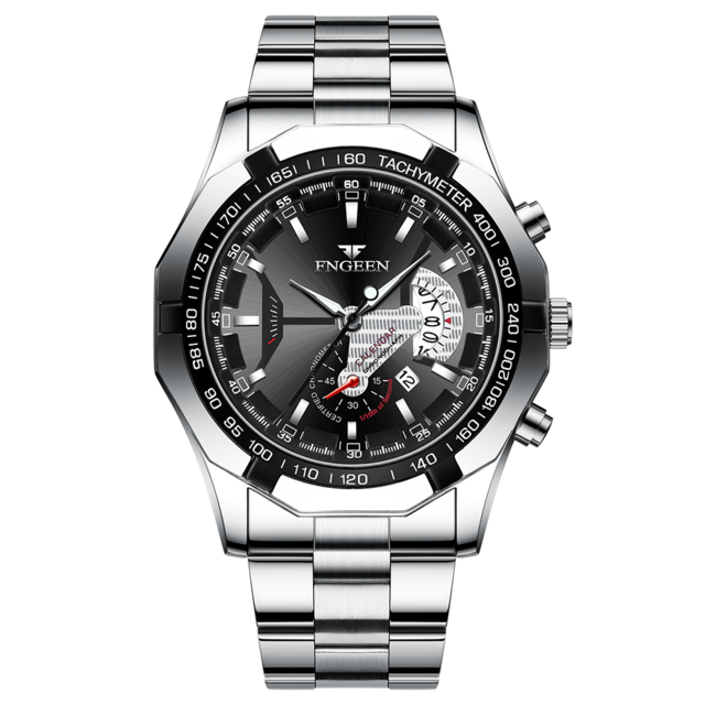 Top Brand Luxury Watch Fashion Casual Military Quartz Sports Wristwatch Full Steel Waterproof Men's Clock Relogio Masculino