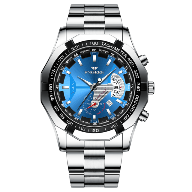 Top Brand Luxury Watch Fashion Casual Military Quartz Sports Wristwatch Full Steel Waterproof Men's Clock Relogio Masculino