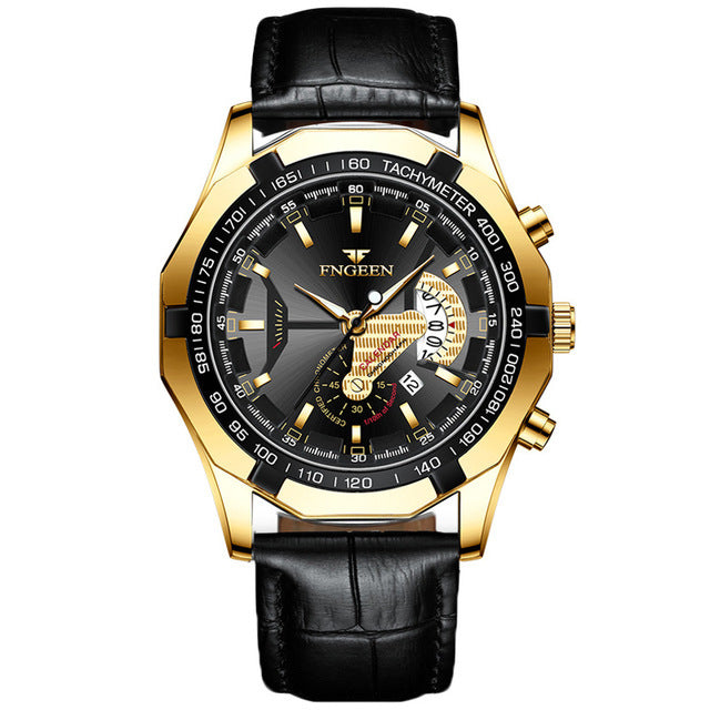 Top Brand Luxury Watch Fashion Casual Military Quartz Sports Wristwatch Full Steel Waterproof Men's Clock Relogio Masculino