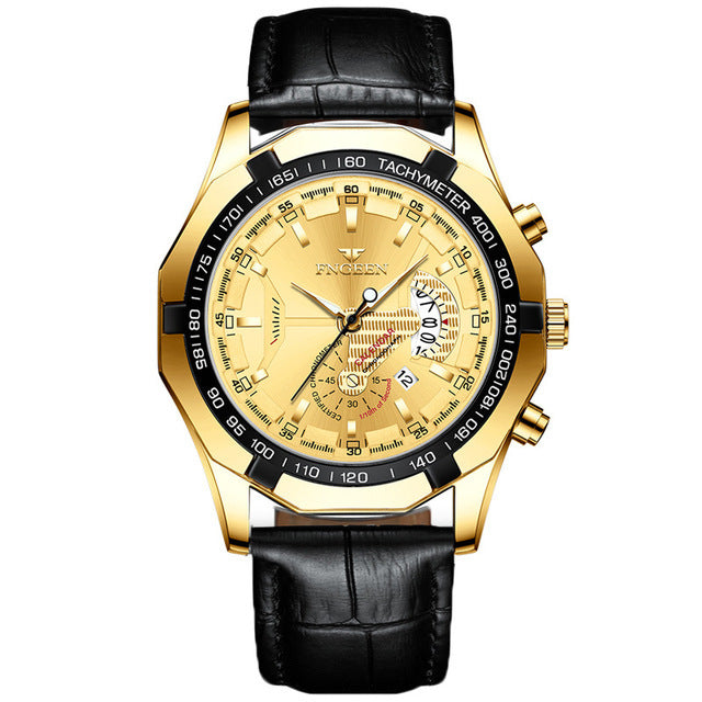 Top Brand Luxury Watch Fashion Casual Military Quartz Sports Wristwatch Full Steel Waterproof Men's Clock Relogio Masculino