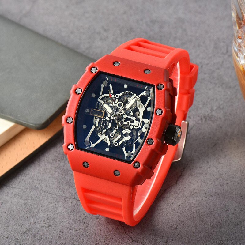 2023 Richard 3-pin full-featured men's watch top brand luxury watch men's quartz automatic watch men's watch
