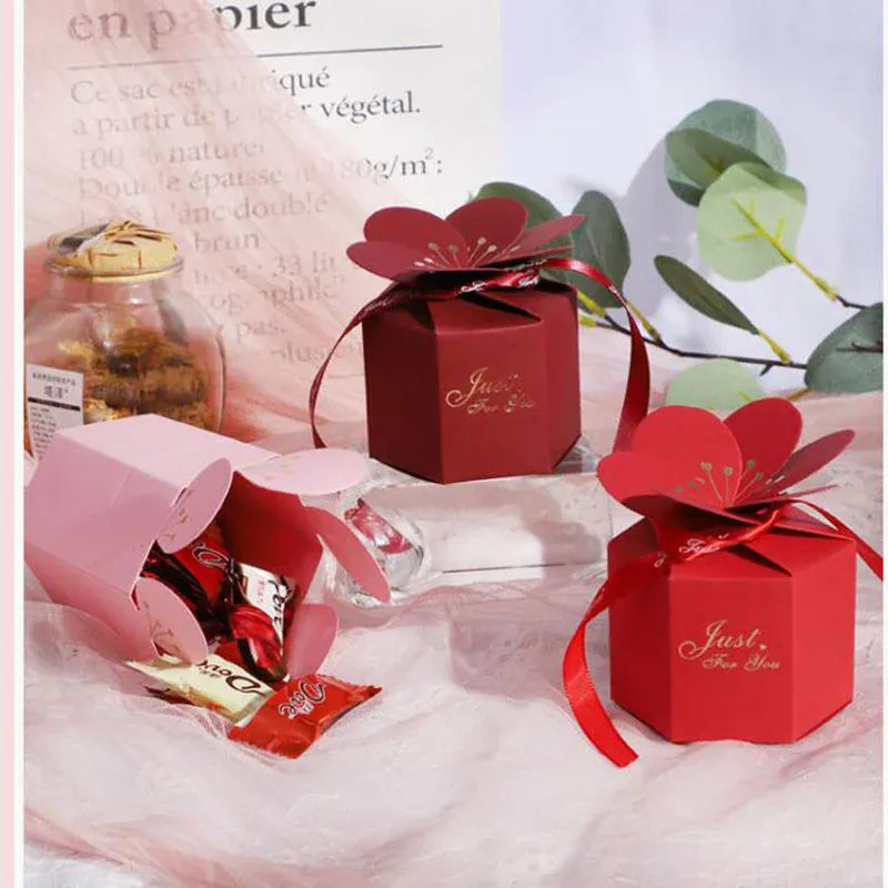 Creative Butterfly Petals Candy Box Wedding Favor Gift - TIMECRAFT