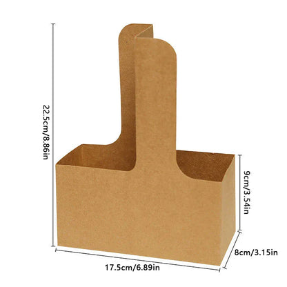 Coffee Flower Cake Dessert Packaging Box Portable