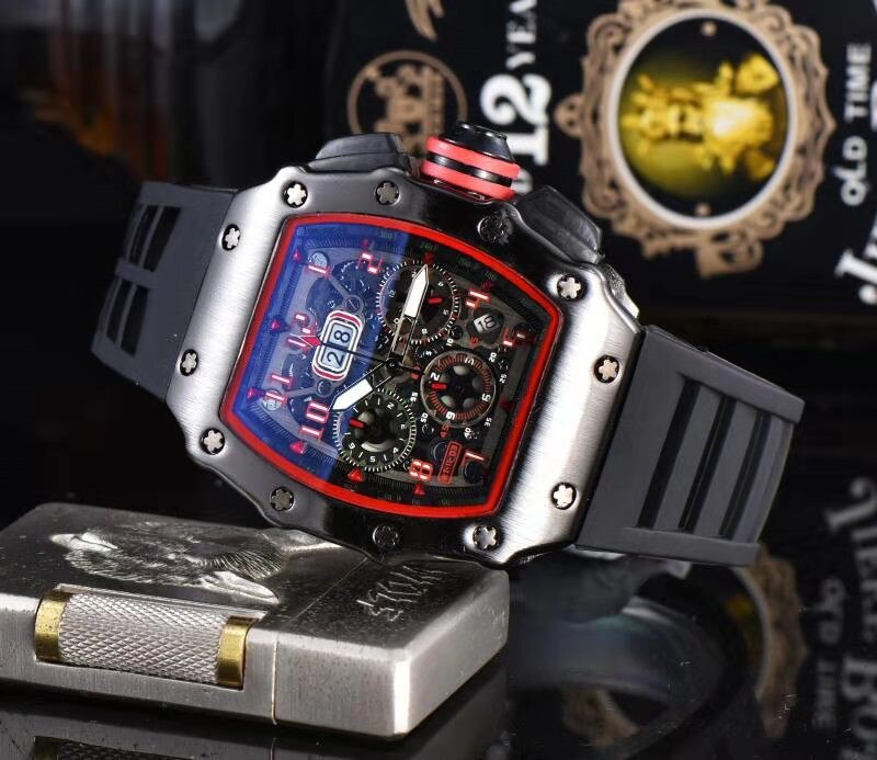 2023 New New Full-featured Hot Men's Watch Top Brand Luxury Watch Men's Quartz Automatic Watch Men's Watch