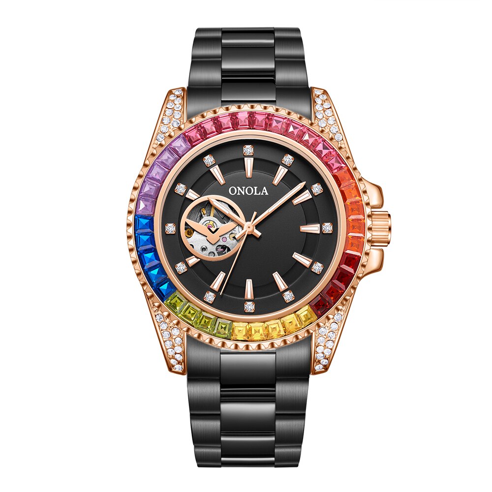 ONOLA 2023 Luxury Men's Watch Premium Brand Business Waterproof Mechanical Watch