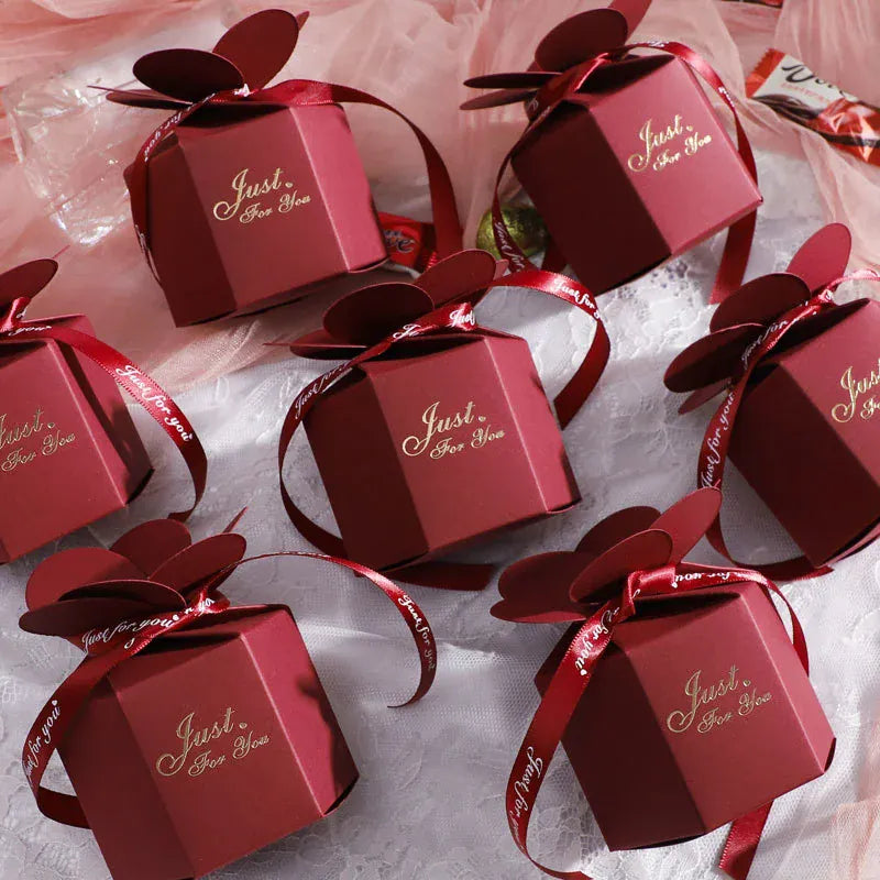 Creative Butterfly Petals Candy Box Wedding Favor Gift - TIMECRAFT