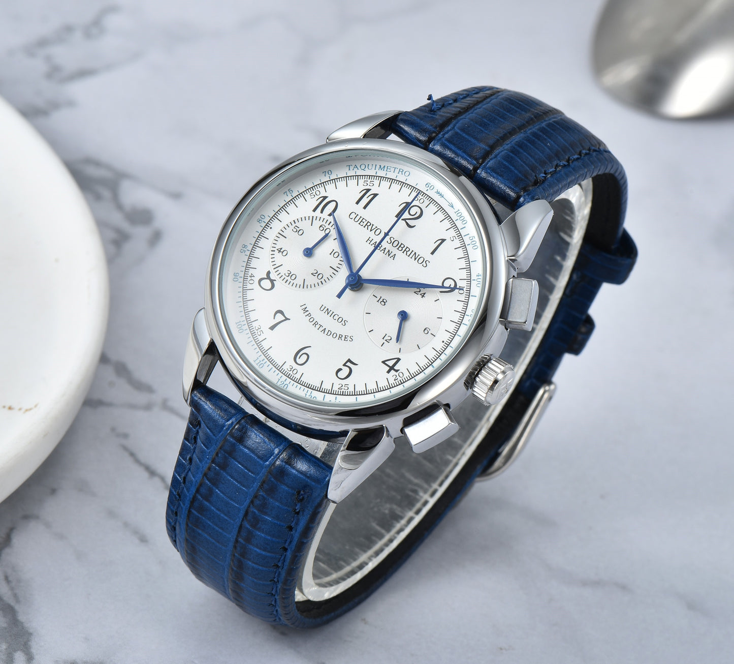 2023 New Men's Watch CYS Historiador Watch Multi-function Luxury Watch Fashion Classic Leather Strap Waterproof Quartz Watch