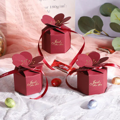 Creative Butterfly Petals Candy Box Wedding Favor Gift - TIMECRAFT
