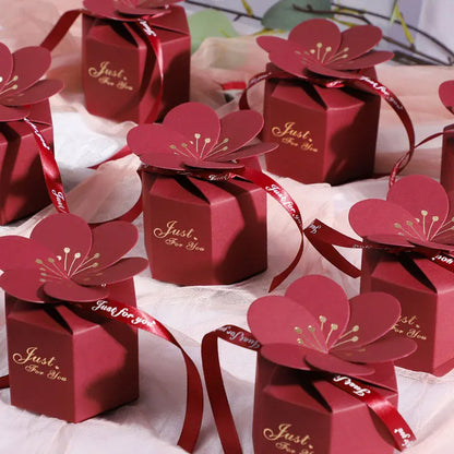 Creative Butterfly Petals Candy Box Wedding Favor Gift - TIMECRAFT
