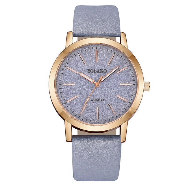 Luxury Brand Leather Quartz Women&#39;s Watch Ladies Fashion Watch Women Wristwatch Clock relogio feminino hours reloj mujer saati