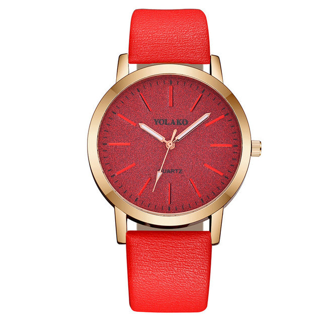 Luxury Brand Leather Quartz Women&#39;s Watch Ladies Fashion Watch Women Wristwatch Clock relogio feminino hours reloj mujer saati