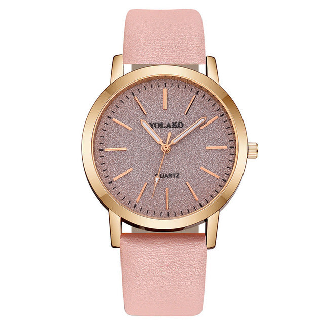 Luxury Brand Leather Quartz Women&#39;s Watch Ladies Fashion Watch Women Wristwatch Clock relogio feminino hours reloj mujer saati