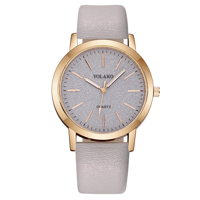 Luxury Brand Leather Quartz Women&#39;s Watch Ladies Fashion Watch Women Wristwatch Clock relogio feminino hours reloj mujer saati