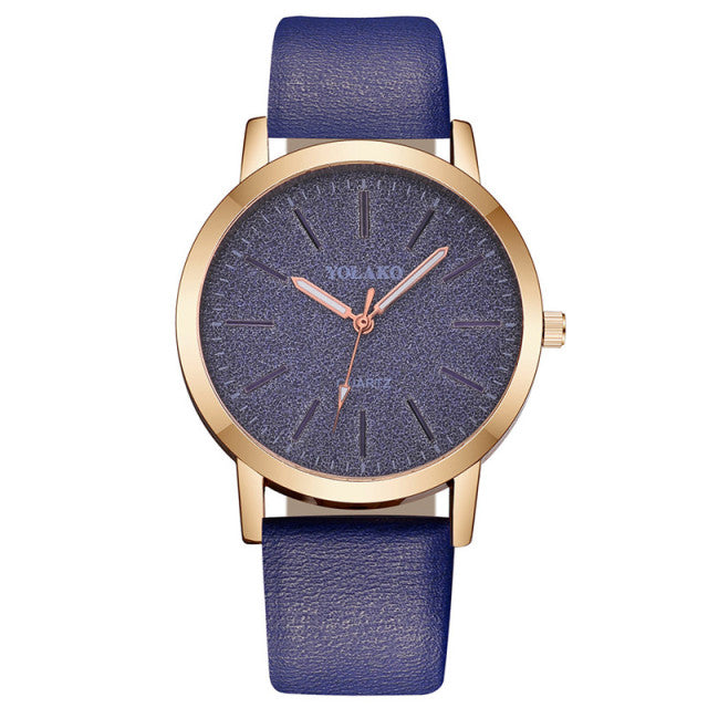 Luxury Brand Leather Quartz Women&#39;s Watch Ladies Fashion Watch Women Wristwatch Clock relogio feminino hours reloj mujer saati