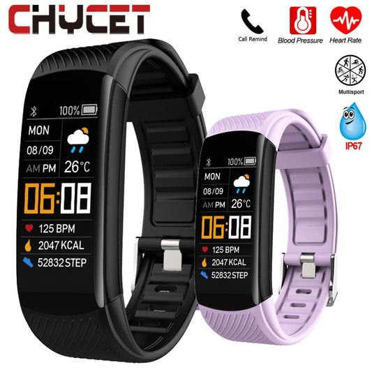 Smart Bracelet Watch Blood Pressure Monitor  Fitness Tracker Bracelet Smart Watch Heart Rate Monitor Smart Band Watch Men Women - THEFASHIONBRANDS