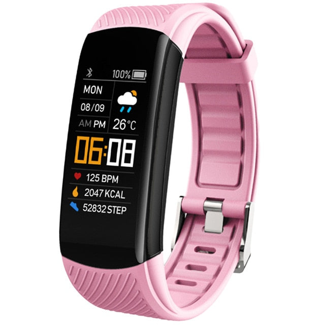 Smart Bracelet Watch Blood Pressure Monitor  Fitness Tracker Bracelet Smart Watch Heart Rate Monitor Smart Band Watch Men Women - THEFASHIONBRANDS