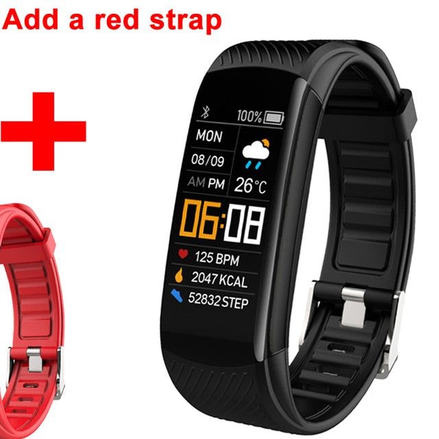 Smart Bracelet Watch Blood Pressure Monitor  Fitness Tracker Bracelet Smart Watch Heart Rate Monitor Smart Band Watch Men Women - THEFASHIONBRANDS