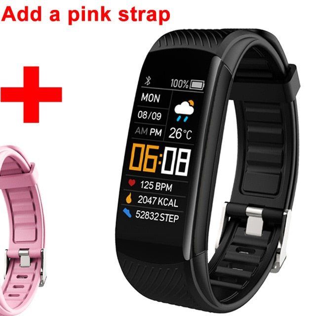 Smart Bracelet Watch Blood Pressure Monitor  Fitness Tracker Bracelet Smart Watch Heart Rate Monitor Smart Band Watch Men Women - THEFASHIONBRANDS